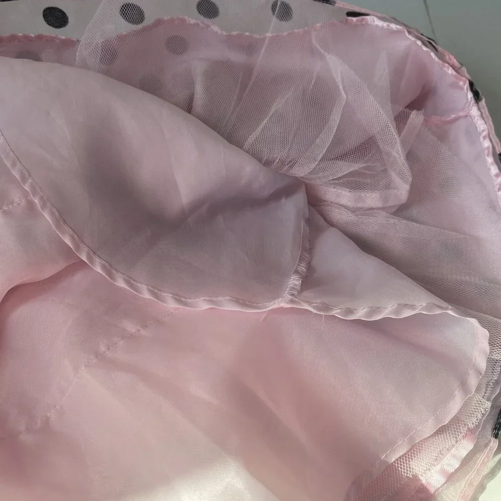 Youngland pink polka dot sundress‎ dress formal Easter wedding baby girl 2T